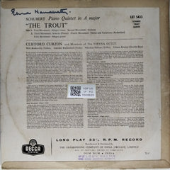 Clifford Curzon, The Vienna Octet - Piano Quintet in A major "The Trout" (Vinyl)