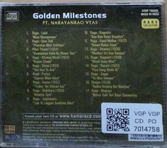 Pt. Narayanrao Vyas - Golden Milestones (CD)