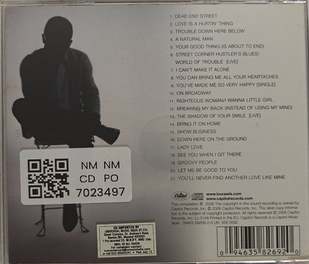 Lou Rawls - The Very Best of Lou Rawls: You'll Never Find Another (CD)