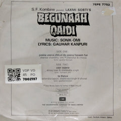 Sonik-Omi - Begunaah Qaidi (45-RPM)