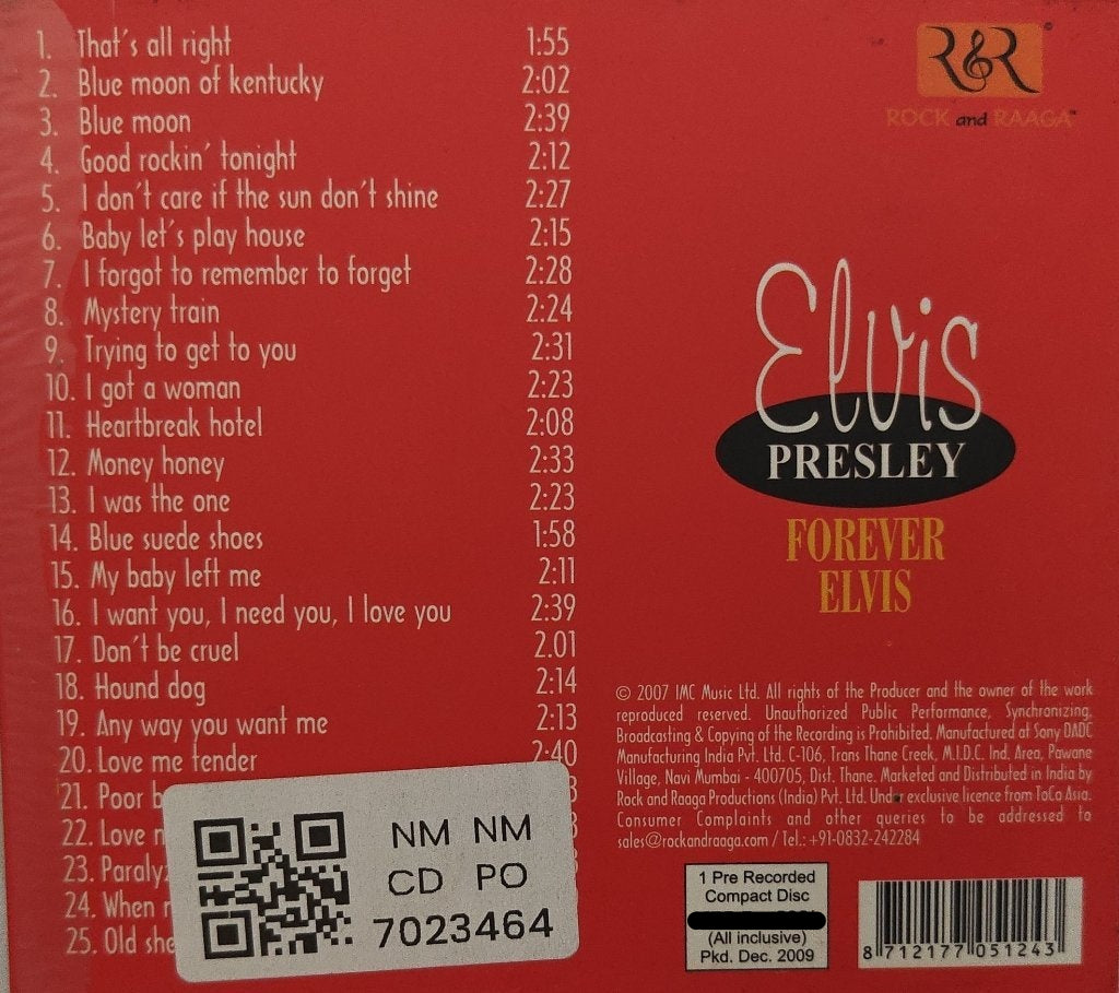 Elvis Presley - Forever Elvis (CD)