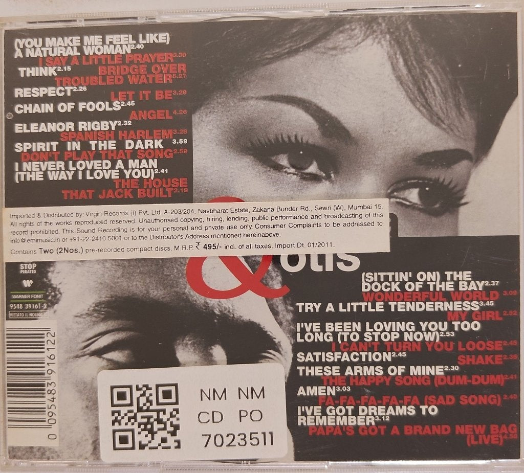 Aretha Franklin, Otis Redding - Aretha & Otis (CD) (2)