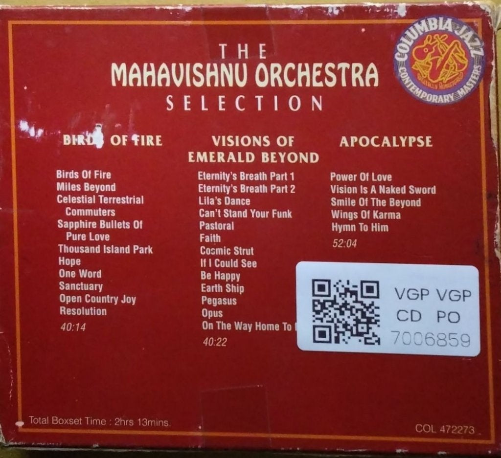 Mahavishnu Orchestra - The Mahavishnu Orchestra Selection (CD) (3)