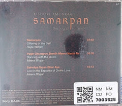 Kishori Amonkar - Samarpan: The Joy of Surrender (CD)