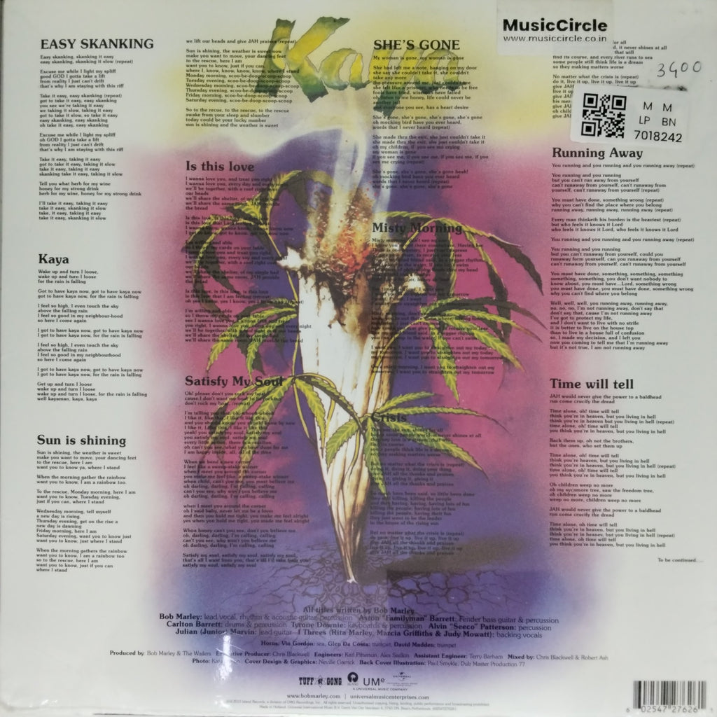 Bob Marley & The Wailers - Kaya (Vinyl)