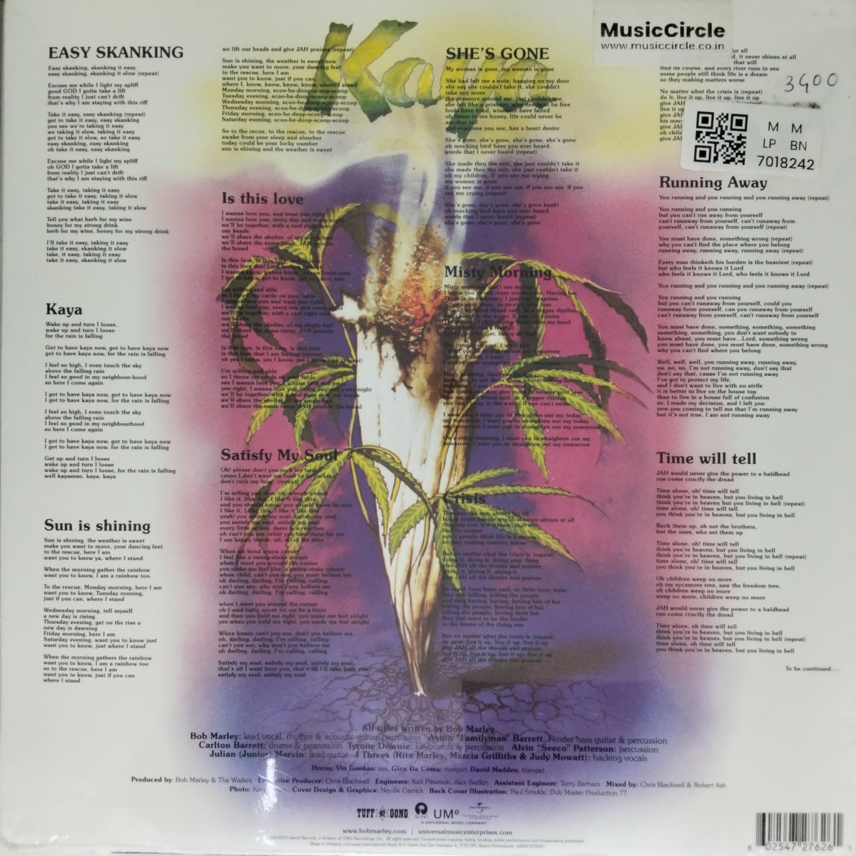 Bob Marley & The Wailers - Kaya (Vinyl)