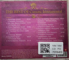 Various - The Best of Carnatic Instrumental (CD) (2)