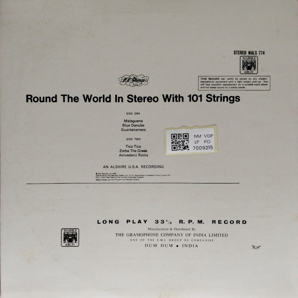 101 Strings - Round The World In Stereo With 101 Strings (Vinyl)
