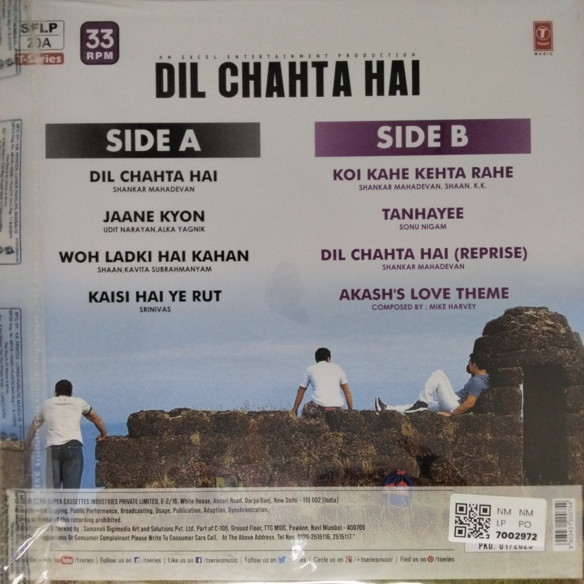 Shankar, Ehsaan, Loy - Dil Chahta Hai (Vinyl)
