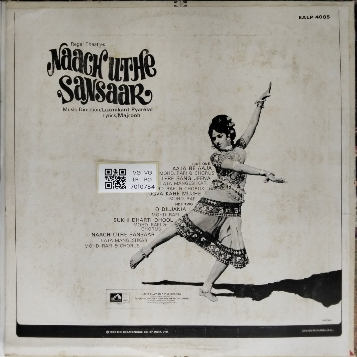 Laxmikant Pyarelal - Naach Uthe Sansaar (Vinyl)