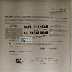 Ravi Shankar, Ali Akbar Khan, Alla Rakha - Shree / Sindhu Bhairavi (Vinyl)