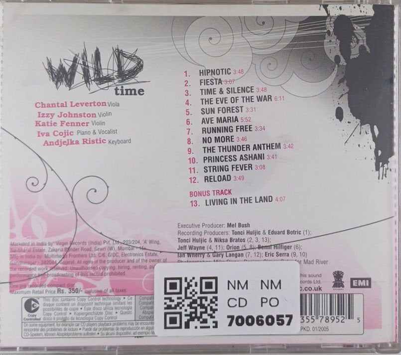 Chantal Leverton, Izzy Johnston, Katie Fenner, Iva Cojic, Andjelka Ristic - Wild Time (CD)