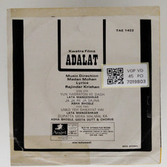 Madan Mohan - Adalat (45-RPM)
