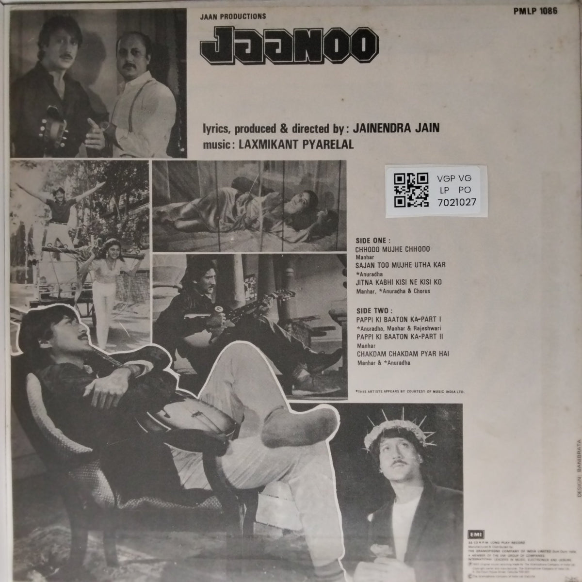 Laxmikant Pyarelal - Jaanoo (Vinyl)