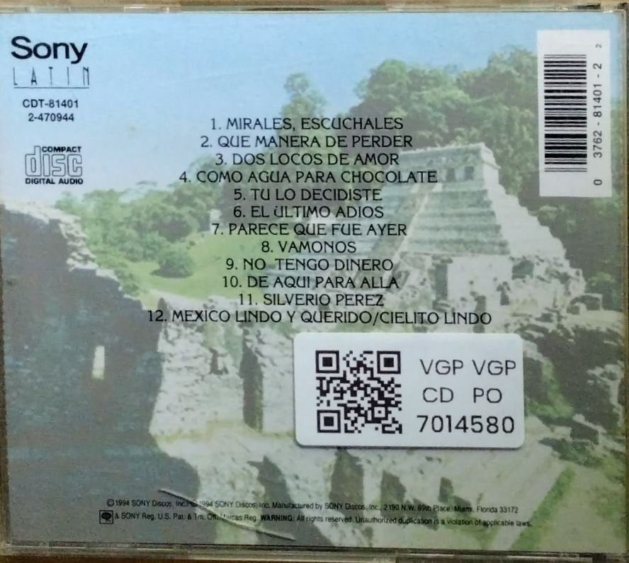 Ana Gabriel - Ayer Y Hoy (CD)