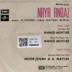 A. Hamid - Naya Andaz (45-RPM)