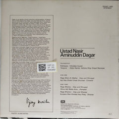 Ustad Nasir Aminuddin Dagar - Ragas: Mian-Ki-Malhar; Bhairavi; Bhairav (Vinyl)