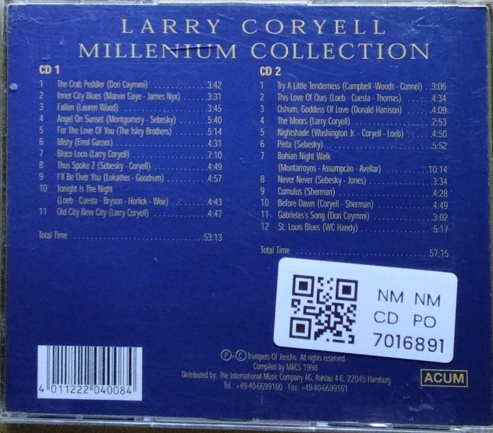 Larry Coryell - Millenium Collection (CD) (2)