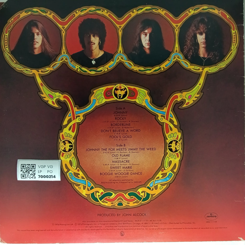 Thin Lizzy - Johnny The Fox (Vinyl)