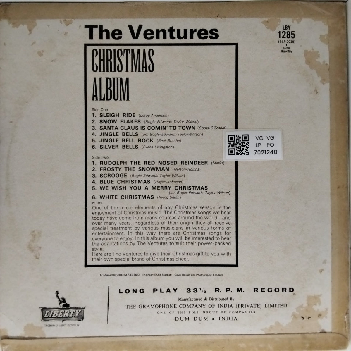 The Ventures - Christmas Album (Vinyl)