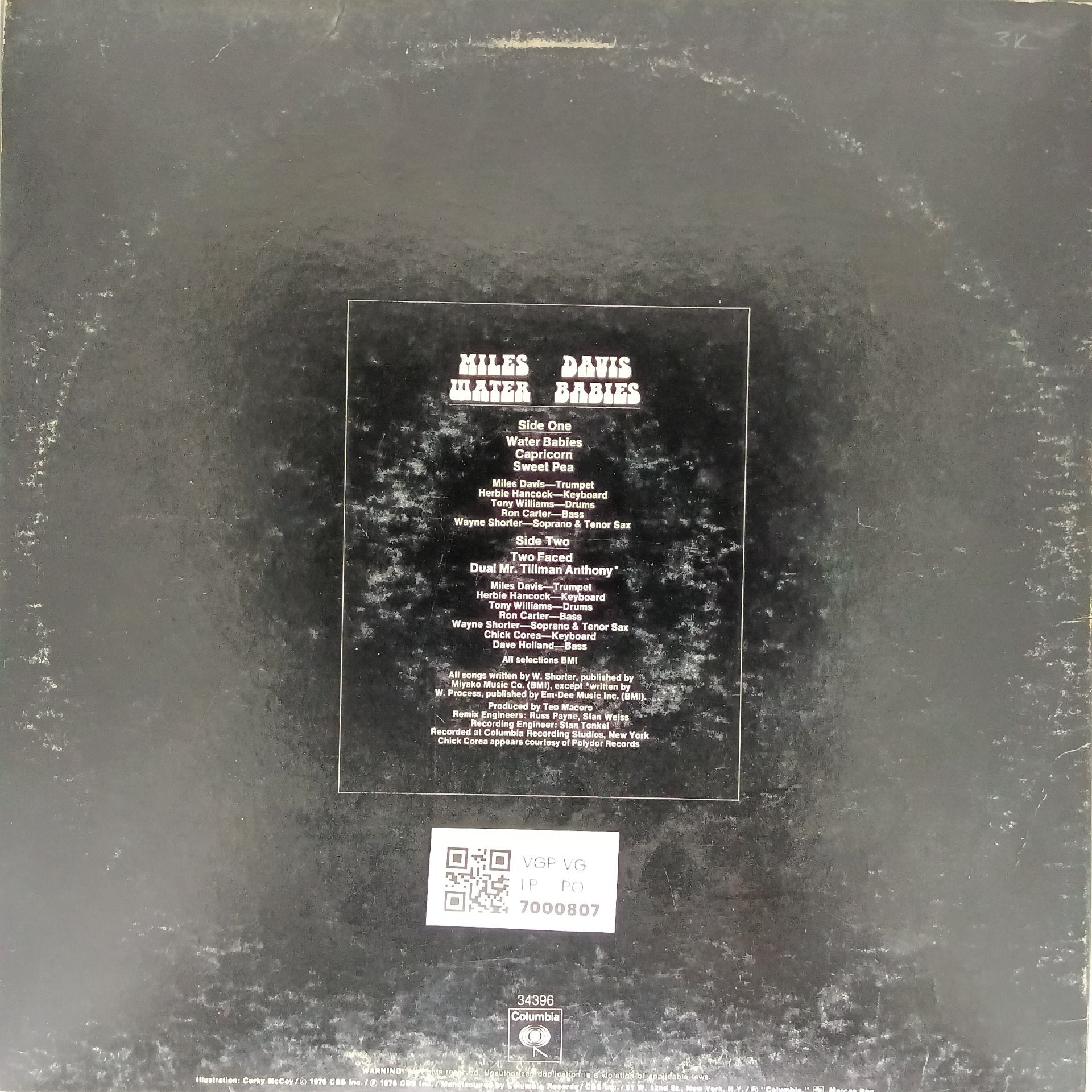 Miles Davis - Water Babies (Vinyl)