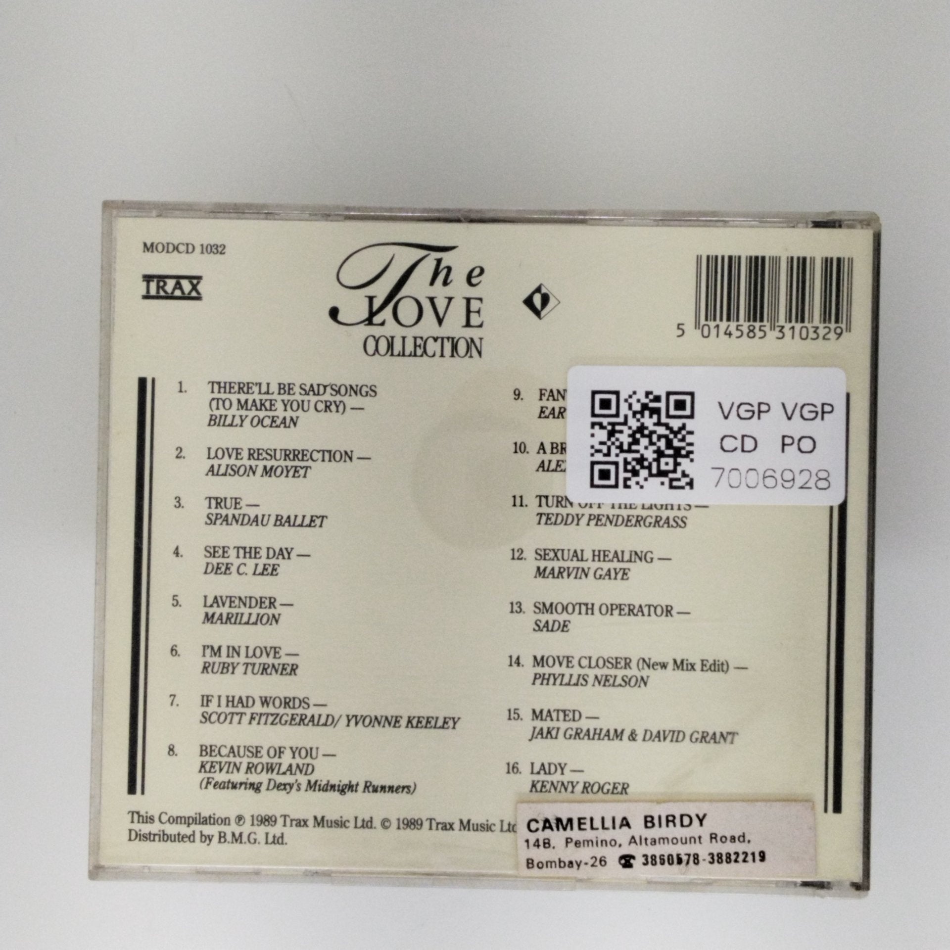 Various - The Love Collection Volume V (CD)