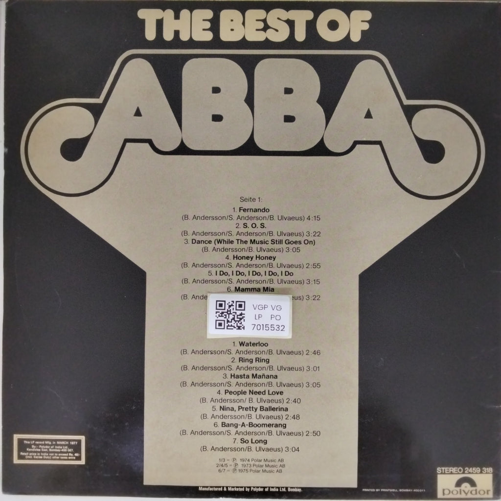 ABBA - The Best of ABBA (Vinyl)