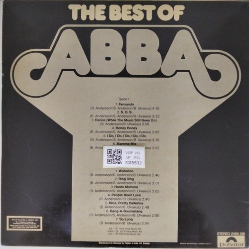 ABBA - The Best of ABBA (Vinyl)