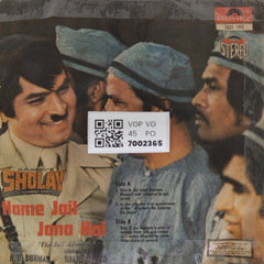 R.D. Burman - G.P. Sippy's Sholay - Hame Jail Jana Hai (45-RPM)