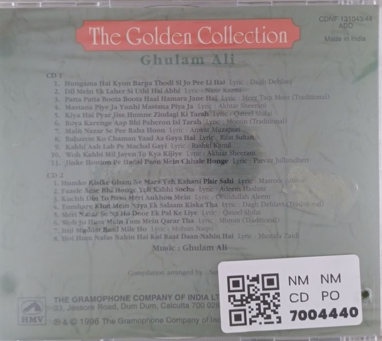 Ghulam Ali - The Golden Collection (CD) (2)