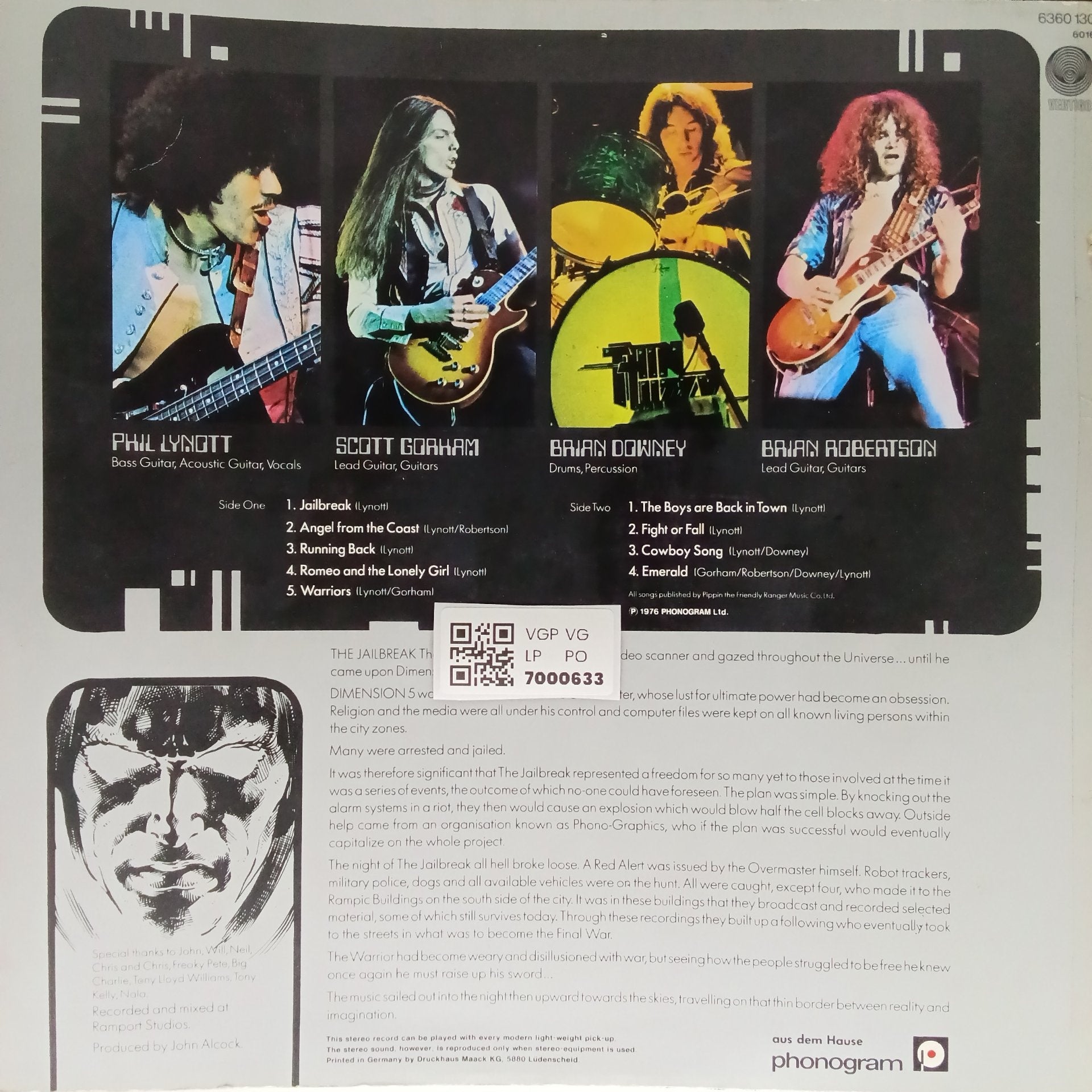 Thin Lizzy - Jailbreak (Vinyl)
