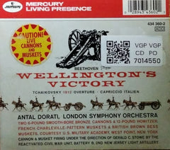 Antal Dorati, Minneapolis Symphony Orchestra, London Symphony Orchestra - Tchaikovsky 1812 Festival Overture, Op. 49 Original Scoring / Capriccio Italien / Beethoven Wellington's Victory (CD)