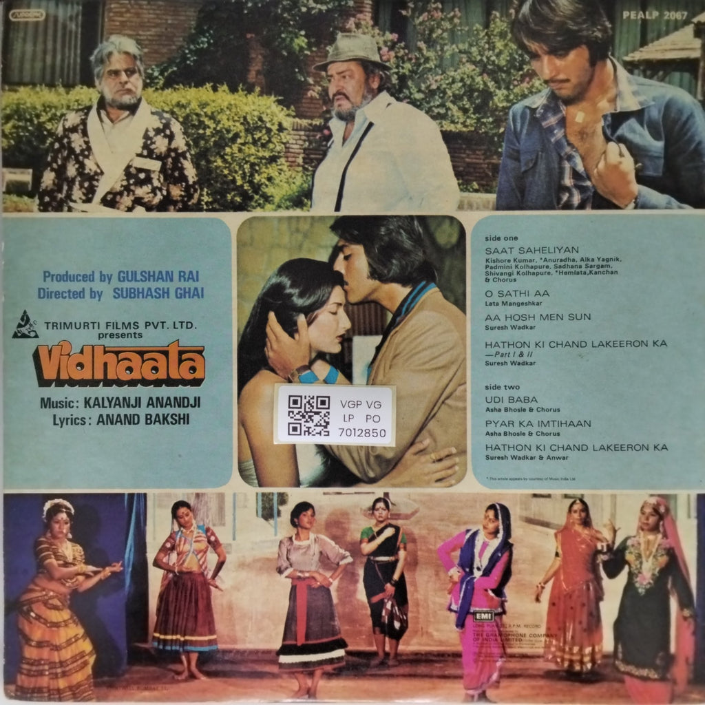 Kalyanji Anandji - Vidhaata (Vinyl)