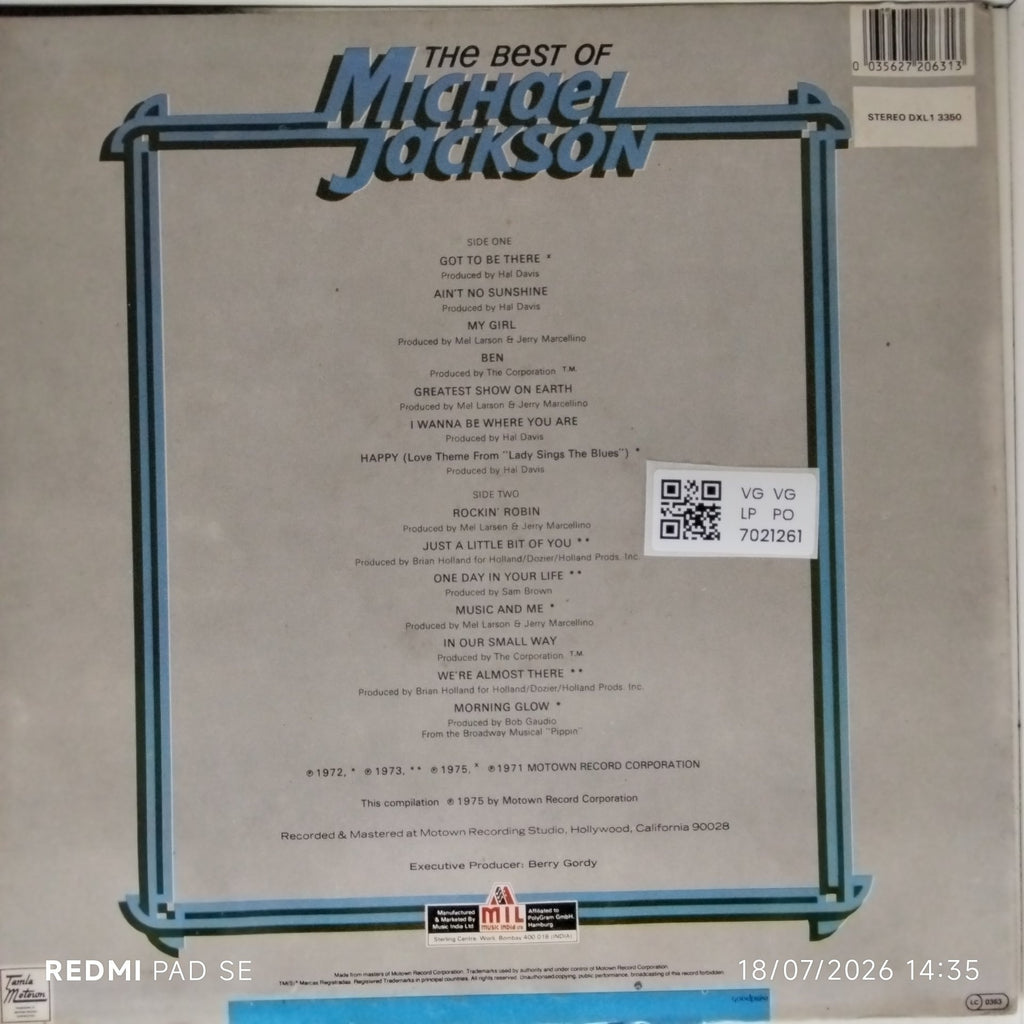 Michael Jackson - The Best of Michael Jackson (Vinyl)