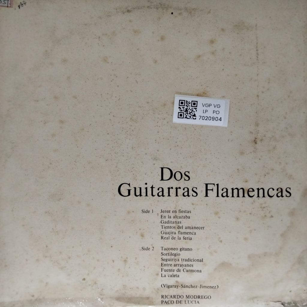 Ricardo Modrego, Paco de Lucía - Dos Guitarras Flamencas (Vinyl)