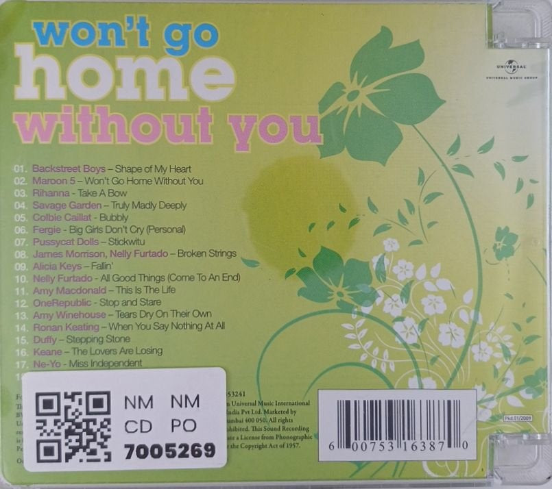 Various - Won't Go Home Without You (CD)