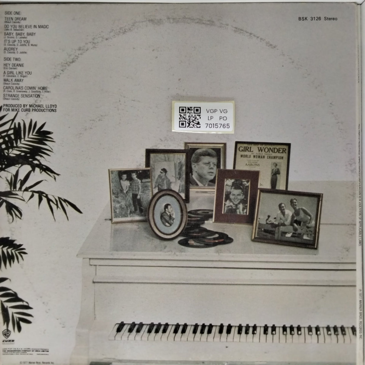 Shaun Cassidy - Born Late (Vinyl)