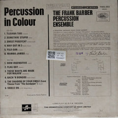 The Frank Barber Percussion Ensemble - Percussion in Colour (Vinyl)