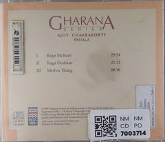 Ajoy Chakraborty - Gharana Series: Patiala (CD)