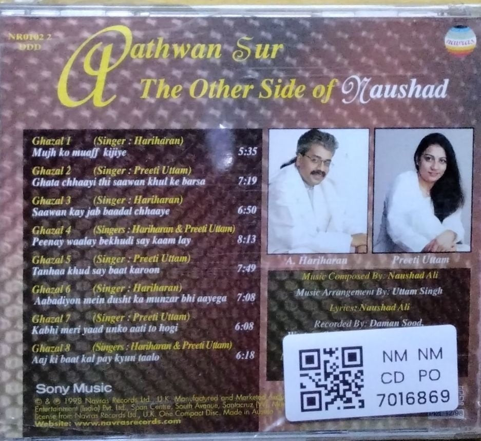 Naushad - Aathwan Sur: The Other Side of Naushad (CD)