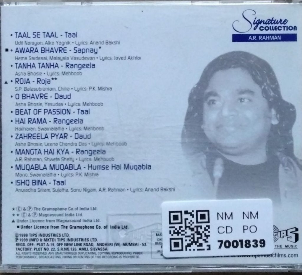 A.R. Rahman - Signature Collection (CD)