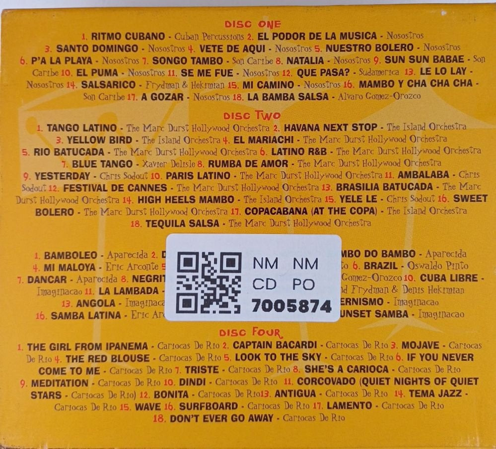 Various - The Latin Collection: Exotic Rhythms & Hot Salsa Sounds (CD) (4)