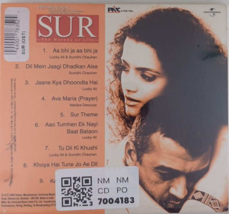 M M Kreem - SUR - The Melody of Life (CD)