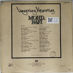 Mohd. Rafi - Lingering Memories (Vinyl)