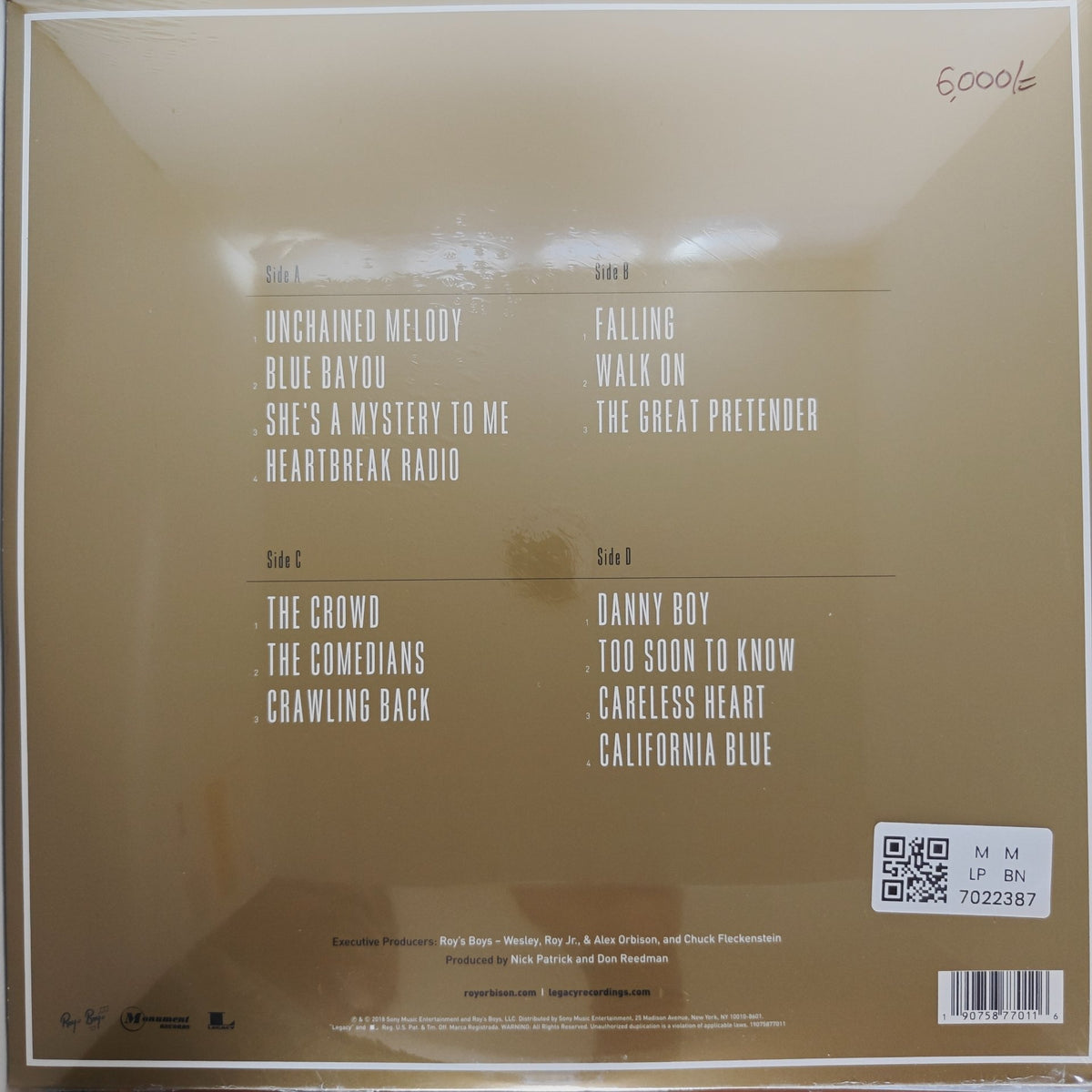 Roy Orbison, Royal Philharmonic Orchestra - Unchained Melodies (Vinyl) (2)