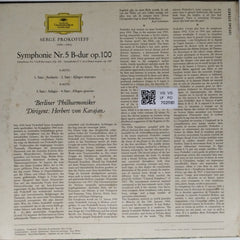 Serge Prokofieff, Berliner Philharmoniker, Herbert von Karajan - Symphonie Nr. 5 B-Dur Op. 100 (Vinyl)