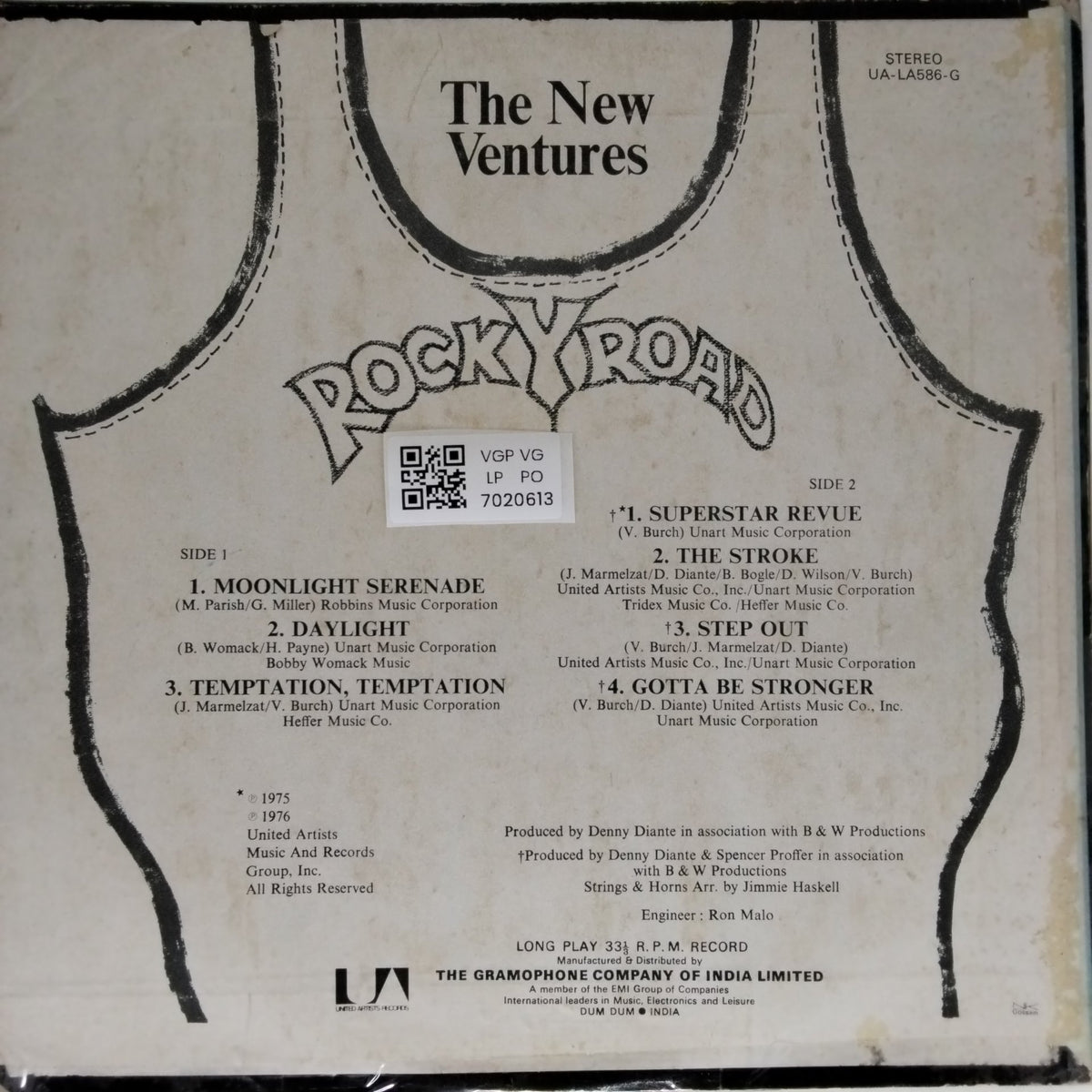 The New Ventures - Rocky Road (Vinyl)