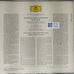 Christian Ferras, Herbert von Karajan, Berliner Philharmoniker - Beethoven: Violinkonzert D-dur (Vinyl)