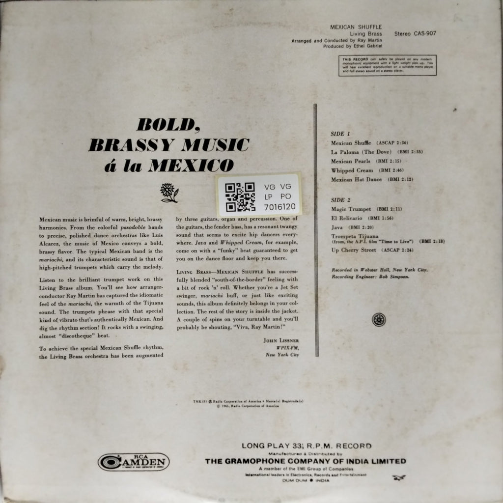 Living Brass - Mexican Shuffle (Vinyl)
