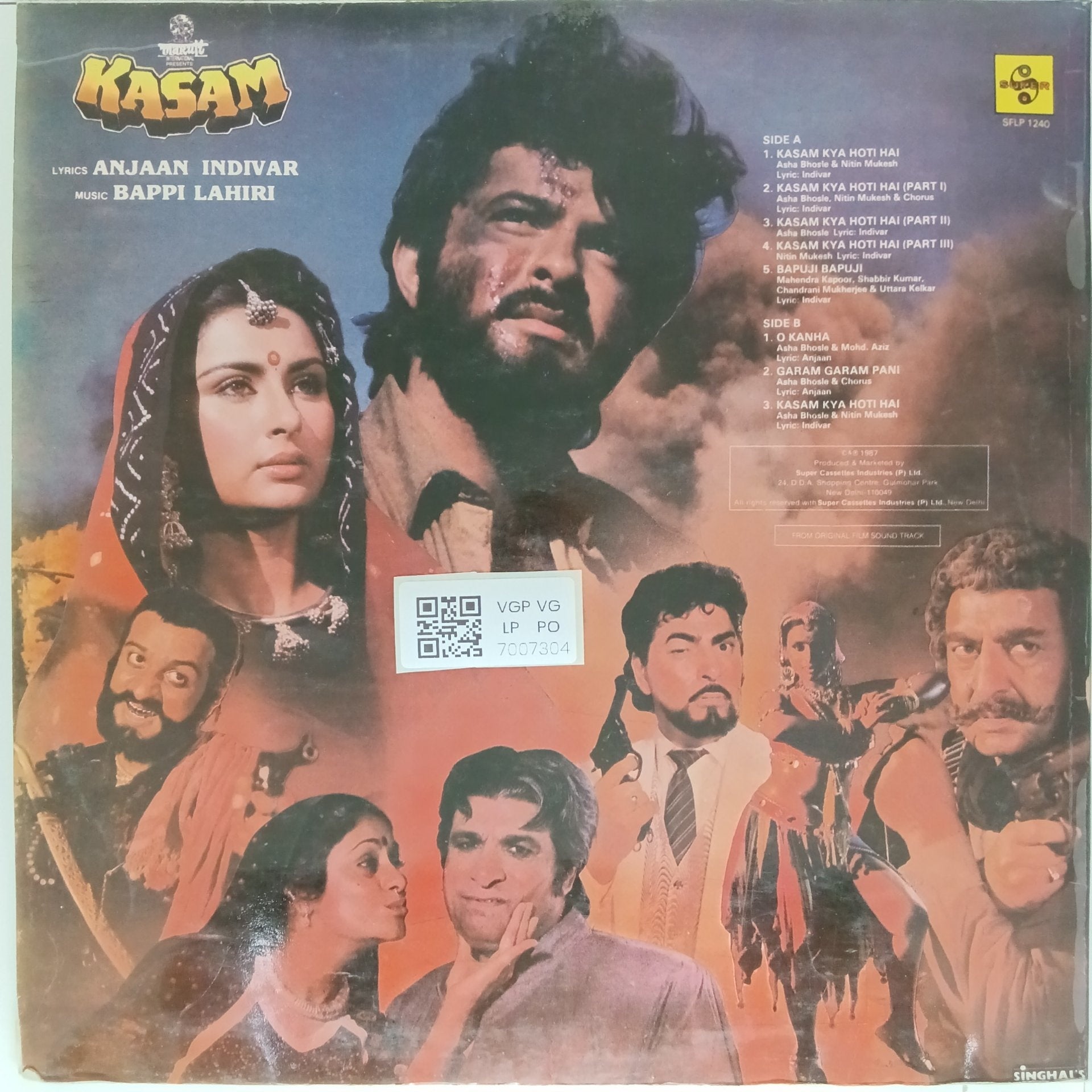 Bappi Lahiri - Kasam (Vinyl)
